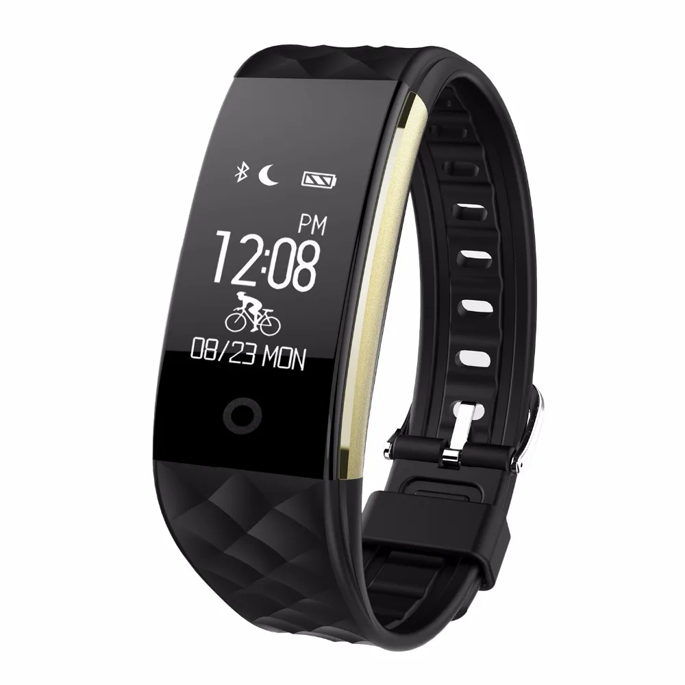 Bluetooth 4 0 S2 Smart Wristband Band Heart Rate Monitor Sport Waterproof Smartband Bracelet For Android