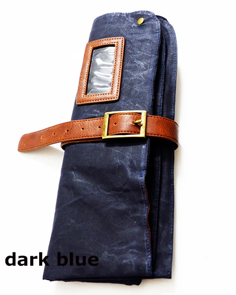 Ролл бар накопительный бармен Mixologist сумка - Цвет: Dark Blue