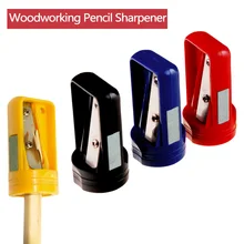 Строительный плотник, точилка для карандашей, 4 цвета на выбор, бритва, узкий точильный инструмент для деревообработки