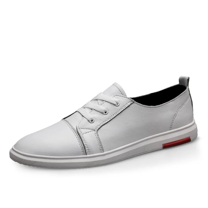 

Gentlemans Luxury Leather Shoes Men Sneakers Men Trainers Lace-up Flat Driving Shoes Zapatillas Hombre Casual 7#28D50