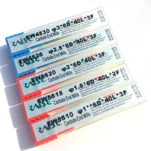 Карбид Сталь 1,0 1,2 1,5 2,0 2,5 3,0 конец фрезы резаки для копия резки копировальная машина сверла слесарный инструмент