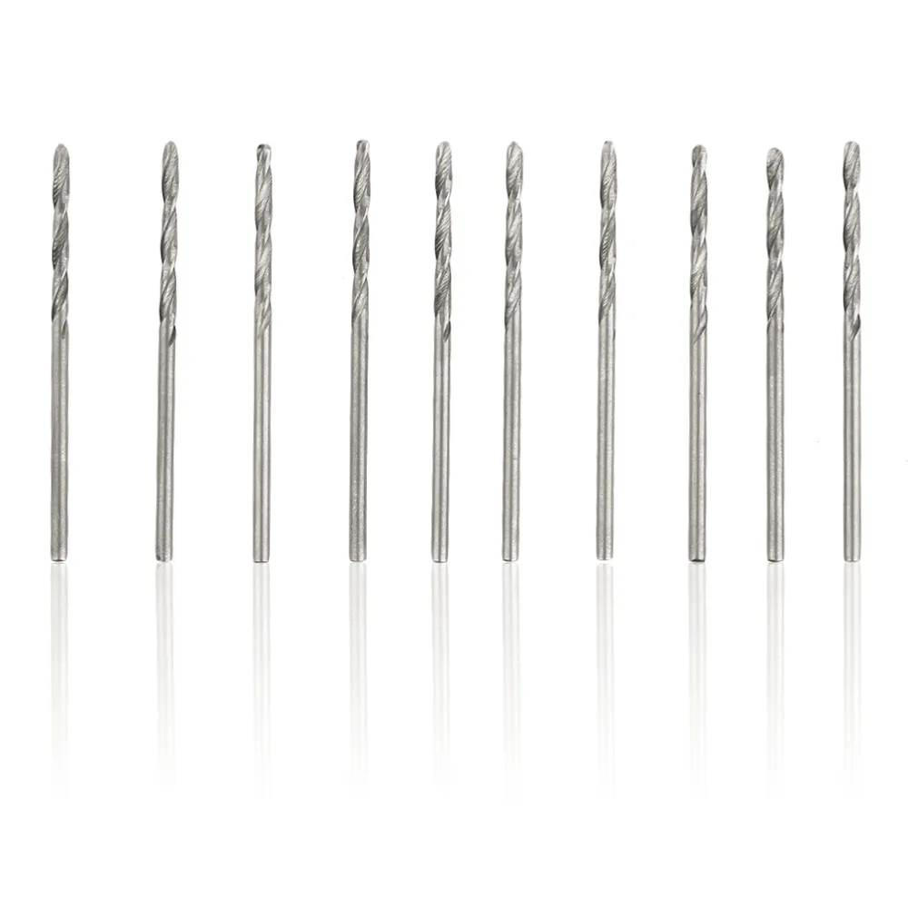 

2sets 10 Pcs/set 1.9mm Drill Bits Kit HSS Quality Precision Micro Straight Shank Twist Drill Bits Kit Stock Offer Hot sale