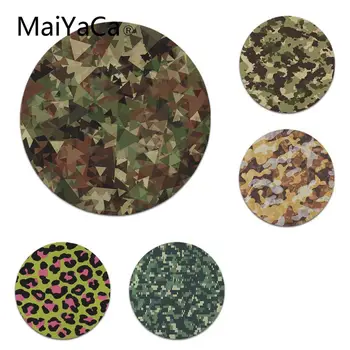 

MaiYaCa Your Own Mats Camouflage Camouflage Gamer Speed Mice Retail Small Mousepad Size for 20x20cm and 22x22cm Round Mousemats