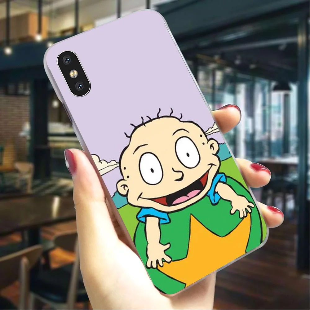 Пластиковый чехол для телефона для iPhone 7 Rugrats чехол для iPhone XR чехол s Xs Max X 8 Plus 6 6S 5S 5 SE - Цвет: K0570208