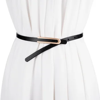 

SILMARIL fashion leather belt women thin belt match dress decortion pants belts for women Adjustable waistband ceinture femme