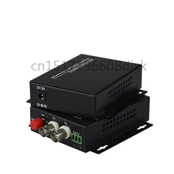 

HD CVI AHD TVI 720P 960P 2CH Fiber Optic to BNC Digital Video Converter fiber optical transmitter and receiver