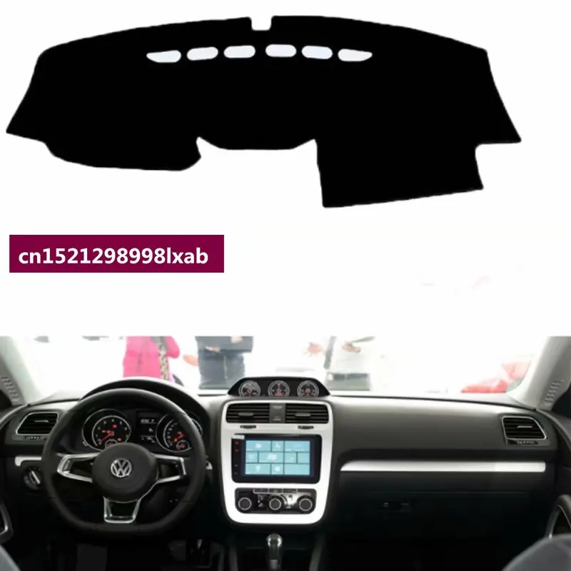 Чехлы для стайлинга автомобилей Volkswagen Vw Scirocco 2016 2017 2018 2019 2020 коврик приборной