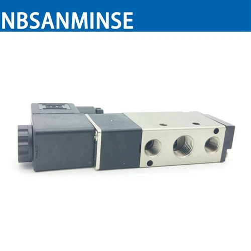 NBSANMINSE BM520 G1/4 Пневматический электромагнитный клапан две позиции пять способ Air Управление клапан одной катушки двойная катушка