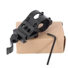 Высокое качество Тактический 1 офсетный Пикатинни/Вивер рейку крепление для фонарей с быстрым выпуском 25,4 мм подставка для фонарика