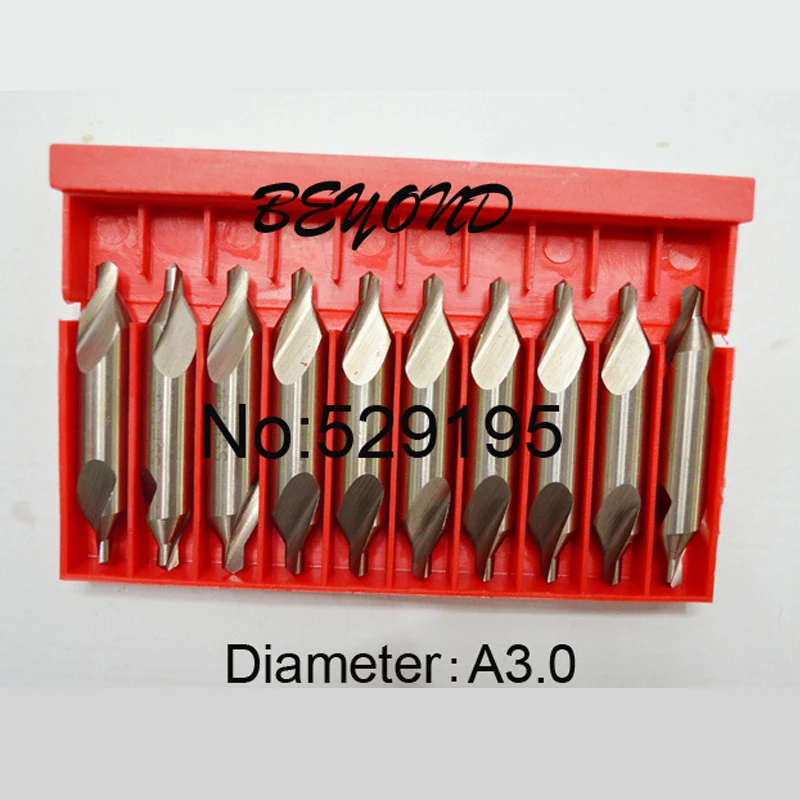 

A3.0 Brand New 10 A-Type Centre Drill Countersinks Bit Set Pilot Drill Bit Guaranteed 100%