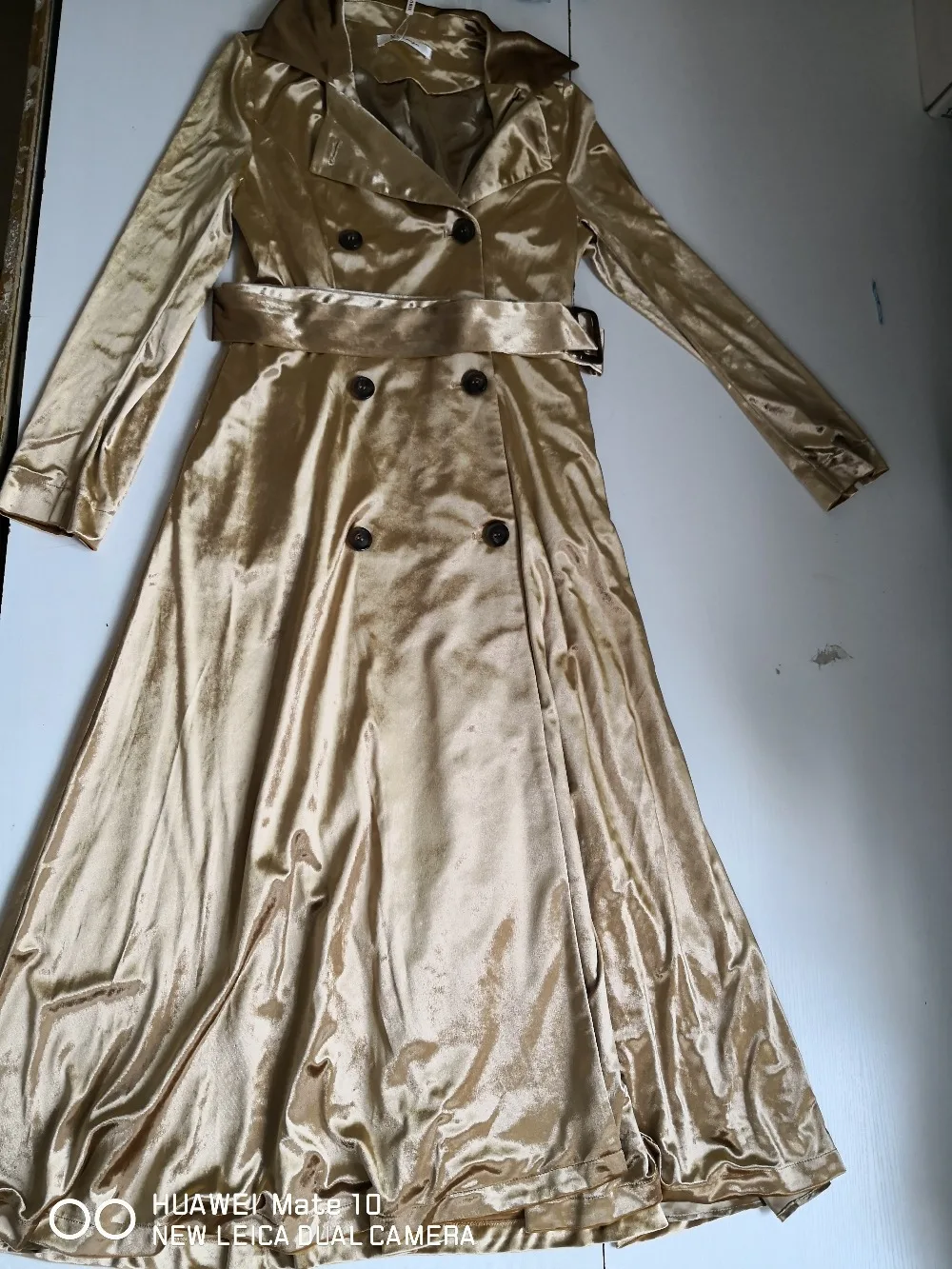 Бутик золотого бархата зимнее платье женское длинное дизайнерское платье Подиум высокое качество Платье макси с длинным рукавом халат Longue D1612