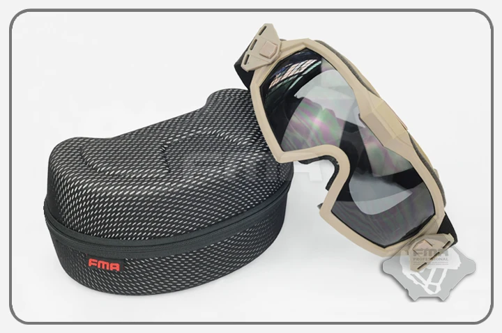 Тактический FMA Googles страйкбол очки для пейнтбола защита LPG01BK12-2R регулятор обновленная версия вентилятора очки ветрозащитные