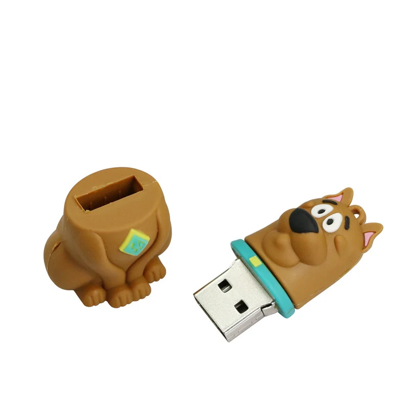 Мини флешка в виде мопса 64 ГБ USB 2 0 4 8 Гб|u disk|pen drive 64gbusb flash pendrive |