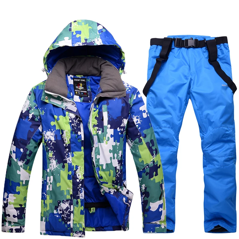 Cheaper woman Snow suit sets snowboarding clothes windproof thermal