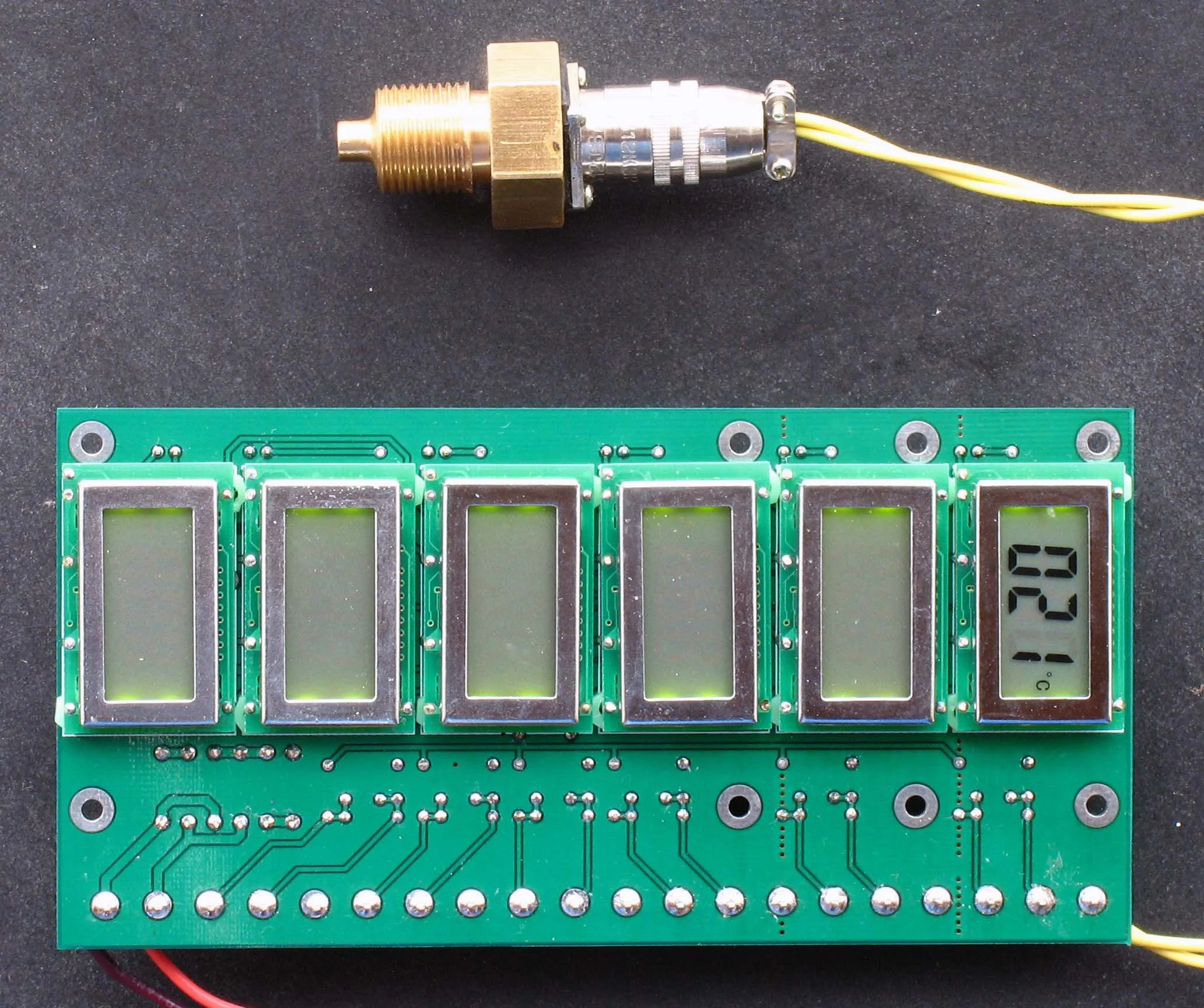 

6 Way Temperature Detection Board, Intelligent Multi-channel Temperature Detector, Temperature Inspection