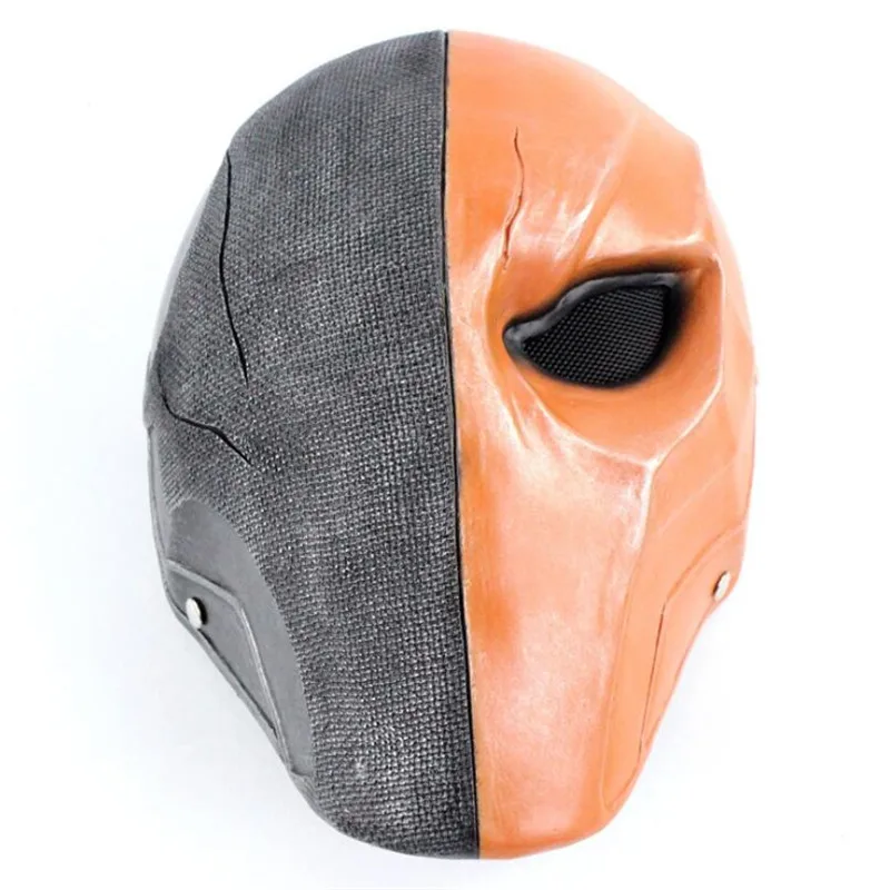 

Deathstroke Helmet Arrow season 5 Cosplay Helmet Full Face Mask Resin Cosplay Props for Masquerade Hallowee