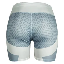 Женские шорты для йоги, летние, спортивные, высокая талия, эластичные, сексуальные, полиэстер, для бега, спортзала