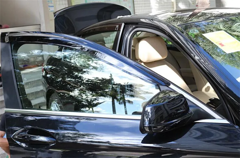 Козырёк для автомобильного окна BMW 7 серии F01 2010 2015|Хромирование| |