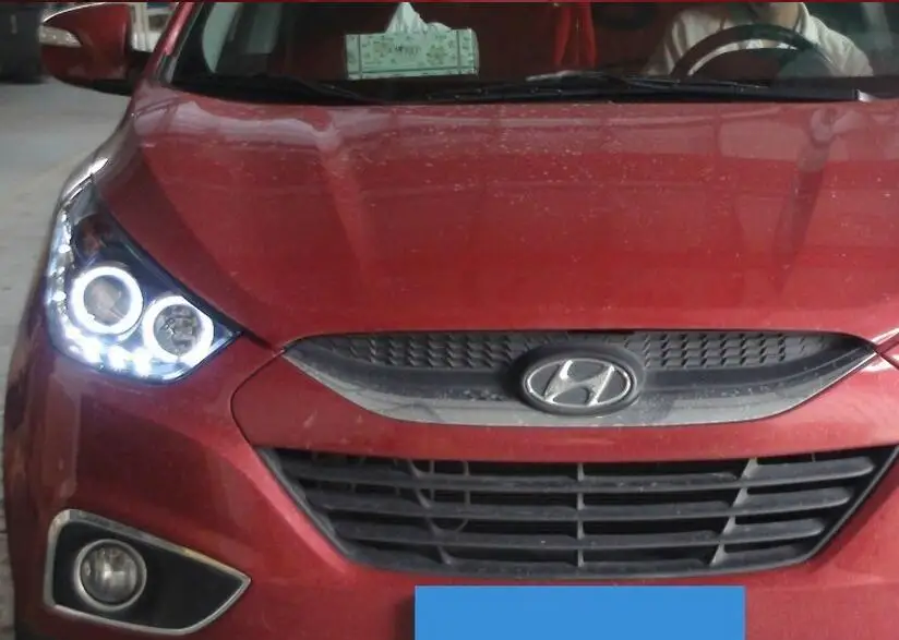 HID, 2010~, автомобильный Стайлинг, IX35 фара, tucson, Solaris, accent, Elantra, Genesis, i10, i20, santa fe, lantra; IX35 фара