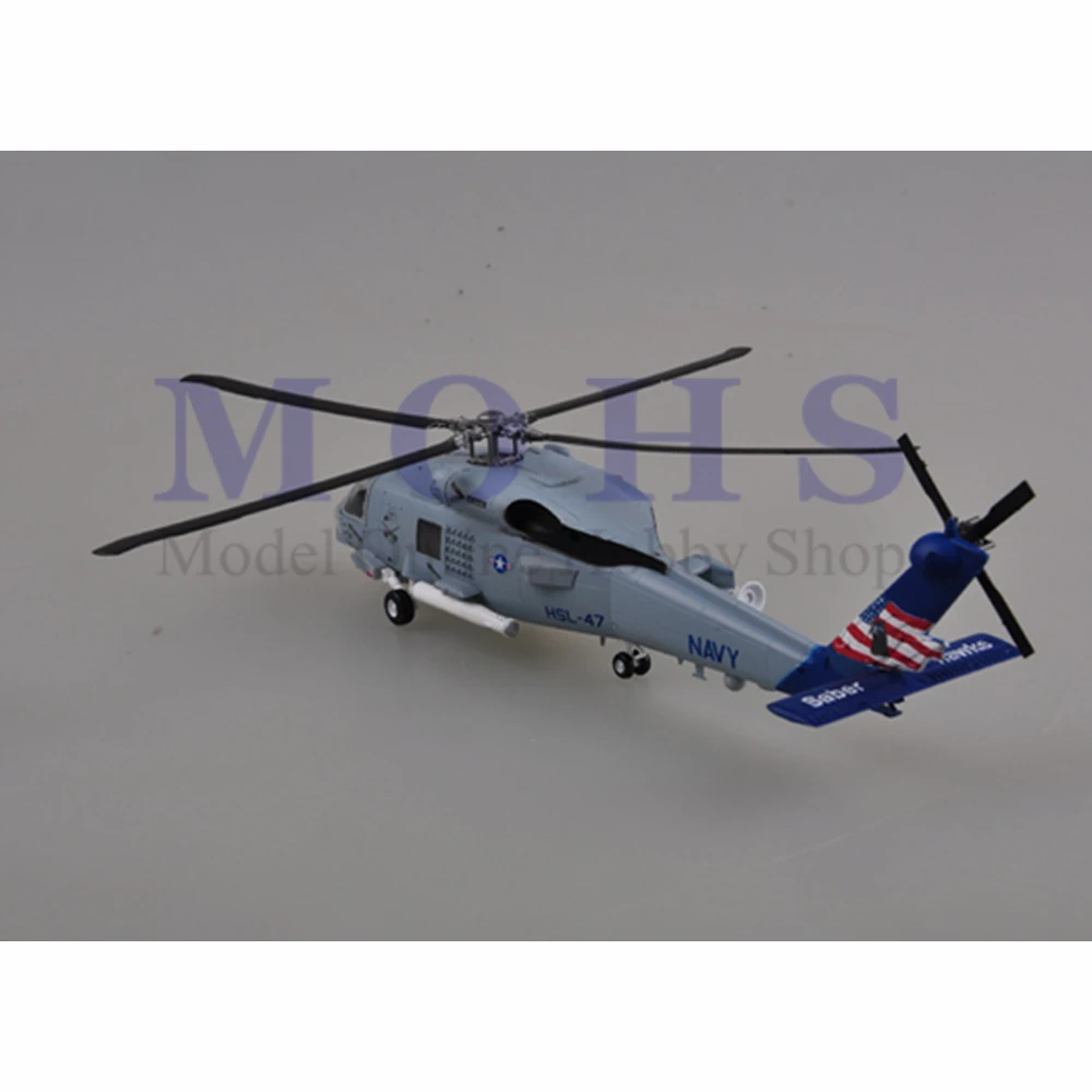 US SH-60B seahawk HSL-47 saberhawk helicopter 1/72 no diecast Easy model 