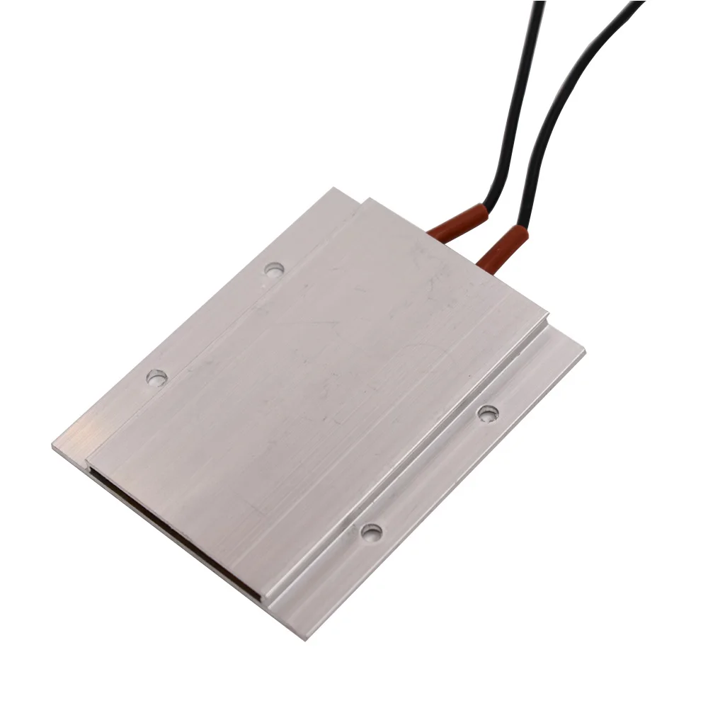 

2PCS/LOT 77x62x6mm PTC Heating Element 220V Heater Thermostat Aluminum Shell Ceramic Heater Heating Plate