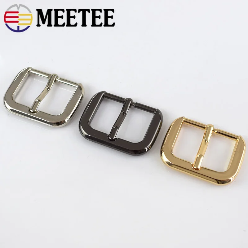 

Meetee 5Pcs 25mm Handbags Bags Strap Buckle Metal Pin Buckle For Belt Handbags Snap Hook DIY Sewing Crafts Accessories BF101