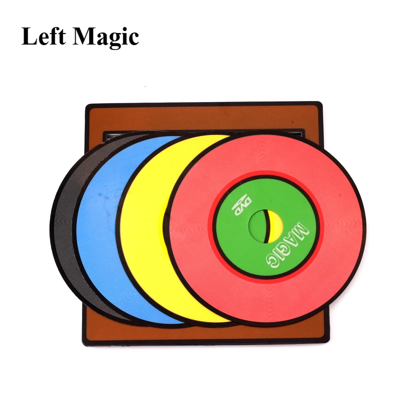 Paper Bag Color Changing Magic CD Close Up Magic Props Street Magic Trick ^P 