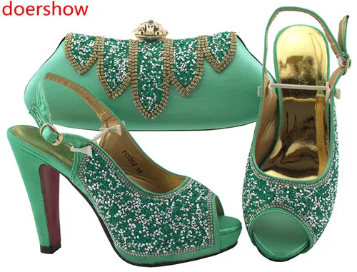 LN1-1 FGT002 BABY GREEN SIZE 38-42 HEEL 12CM 1.12KG RMB205