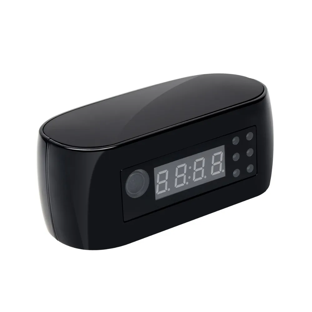 HD 1080 P настольные часы с камерой мини Камера WI FI Беспроводной P2P камеры