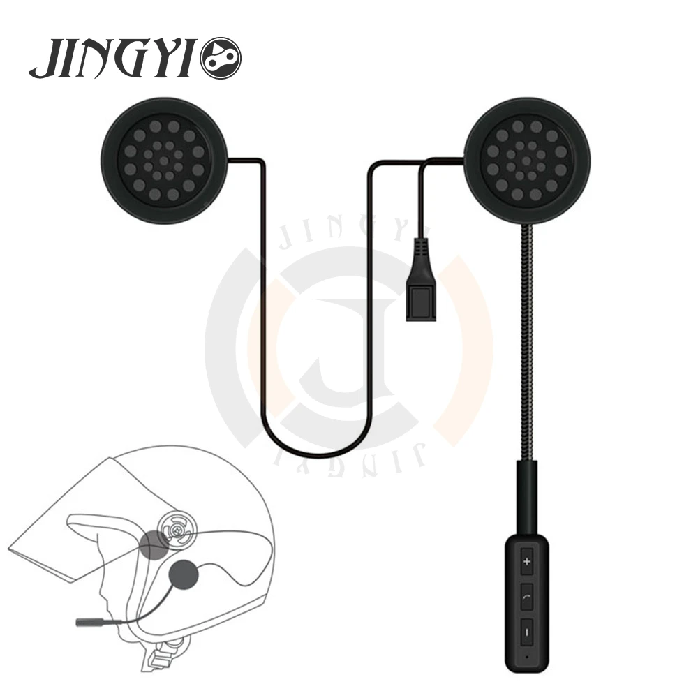 

Wireless Bluetooth Headset Motorcycle Helmet intercom Headphone for Para Capacete Intercom Interkom Motocyklowy