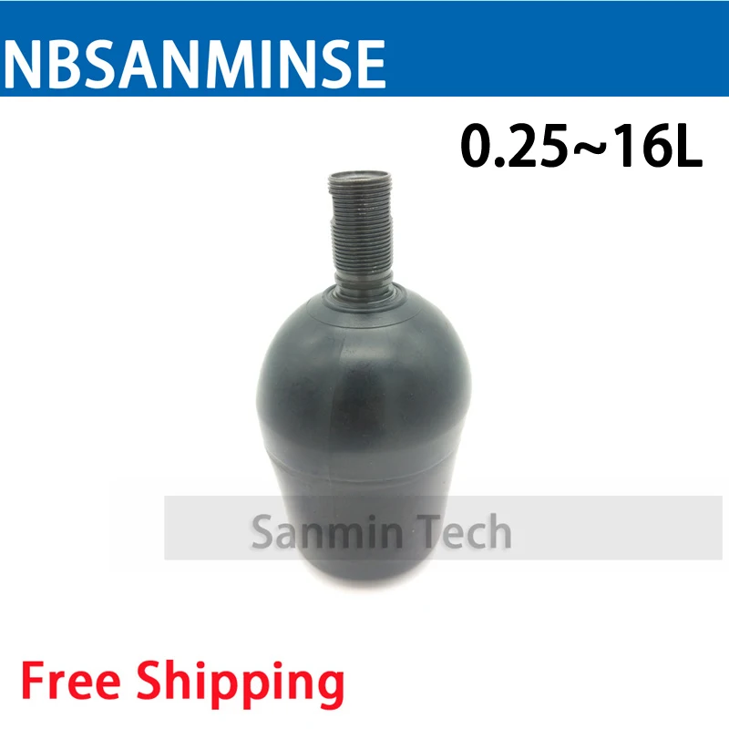 NBSANMINSE 0.25 16L NBR Bladder for Bladder Accumulator Absorber high