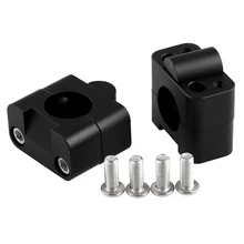 2 шт. крепление на руль мотоцикла зажим адаптер алюминиевый сплав стояки крепежная база TD326