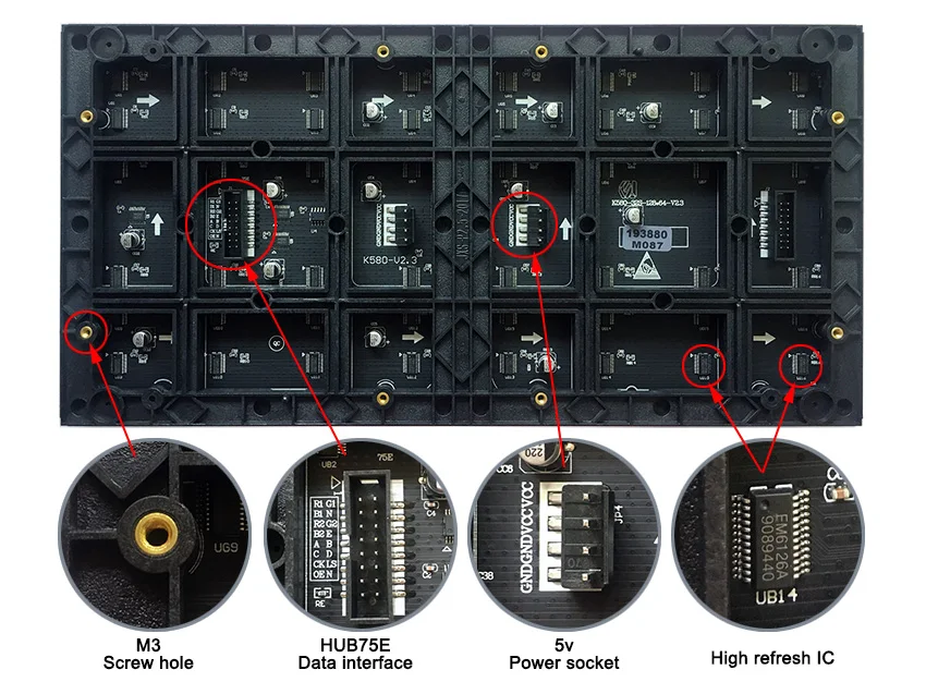 P2.5 led module
