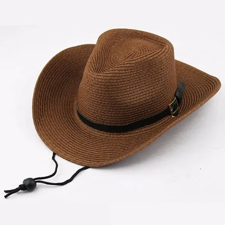 11,11 соломенная оплетка мужские ковбойские шляпы с пряжкой в Западном и американском стиле мужская шляпа однотонная хаки