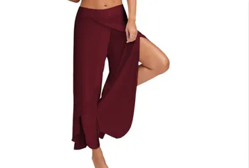 

Women Pants Palazzo Wide Leg Casual Plain Loose Summer Beach Trouser