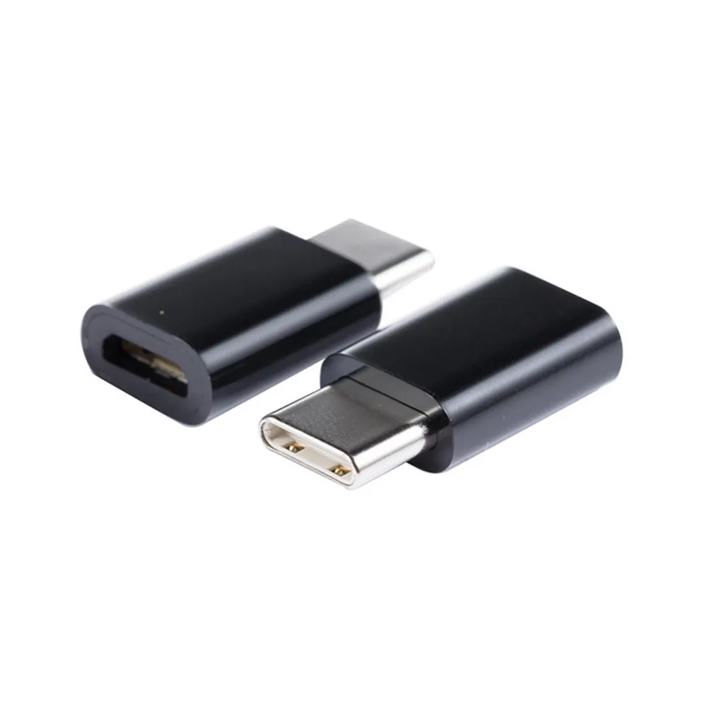 2 шт. Тип-C usb адаптер Micro USB женщина к USB 3.1 Тип c Тип C Мужской кабель конвертер разъем fast синхронизации данных