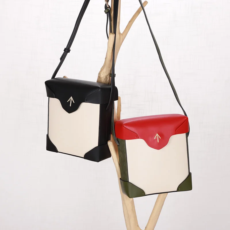 

2019 New Small Square Bag Simple Fashion Messenger Bag Mini Shoulder Bag