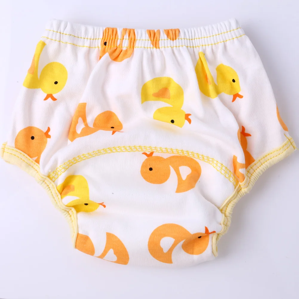 Unisex Baby Diaper Reusable Baby Training Pants Animal Printed Newborn Underpants Panties Infant Toddler Cloth Diapers Cover