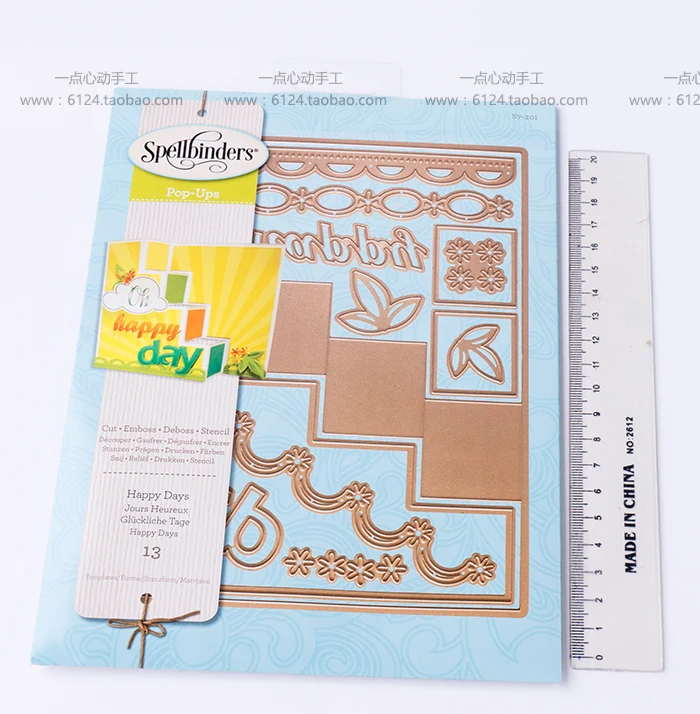 

Spellbinders cutting die,happy date S7201 11pcs/set scrapbooking dies metal embossing folder cutting dies stencils