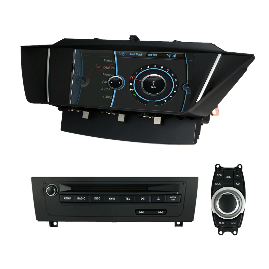 Discount 8.3 Inch HD Touch Screen Car DVD Player GPS Navigation in Dash 2 Din Car Radio Bluetooth for BMW X1 E84 Display+DVD Player 18