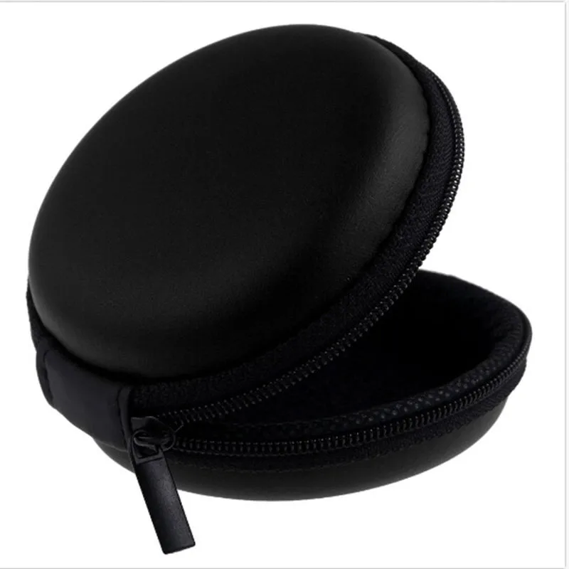 1 шт. черный новый женская обувь на застежке-молнии Водонепроницаемый стол клип держатель для хранения ЕВА Наушники Провода Box (без