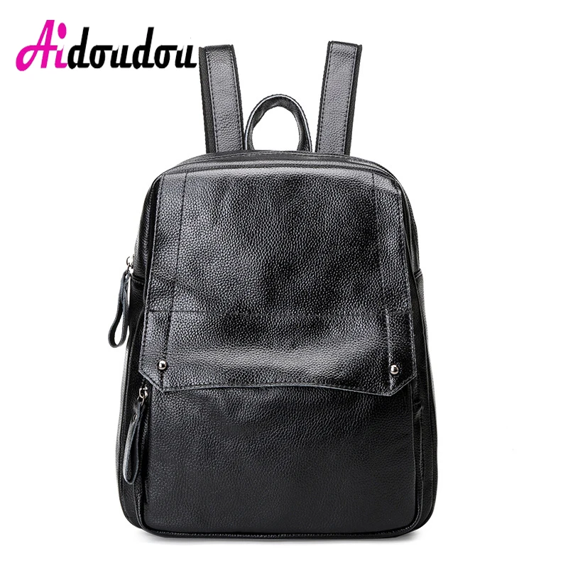 AIDOUDOU BRAND Special Simple Backapck Women Invisible Outer Bag Mochilas Escolares Para Adolescentes School Bags For