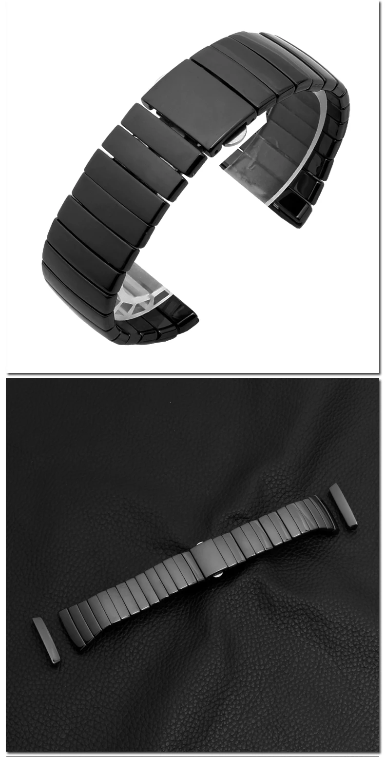 Керамический ремешок для часов серии Rado Sintra, высококачественный ремешок для часов 17 мм, 26 мм, 29 мм, браслет для мужчин и женщин