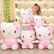Genuine Hellokitty doll plush toys adorable Hello Kitty dolls girls day gift Christmas gift 40CM