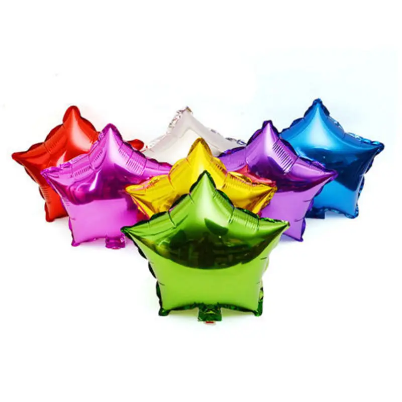 

1PC Five-Pointed Star Aluminum Foil Balloon 18 Inch Wedding Inflatables Air Balloons Toys Decoration