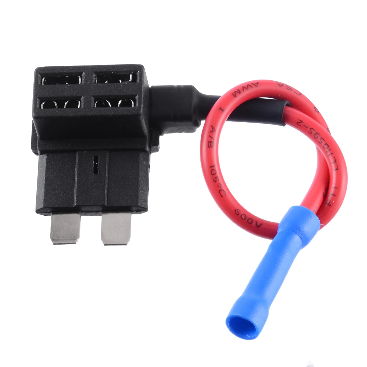 12V Fuse Holder Add-a-circuit TAP Adapter Micro Standard ATO ATC Blade Auto Fuse with 10A Blade Car Fuse Holder
