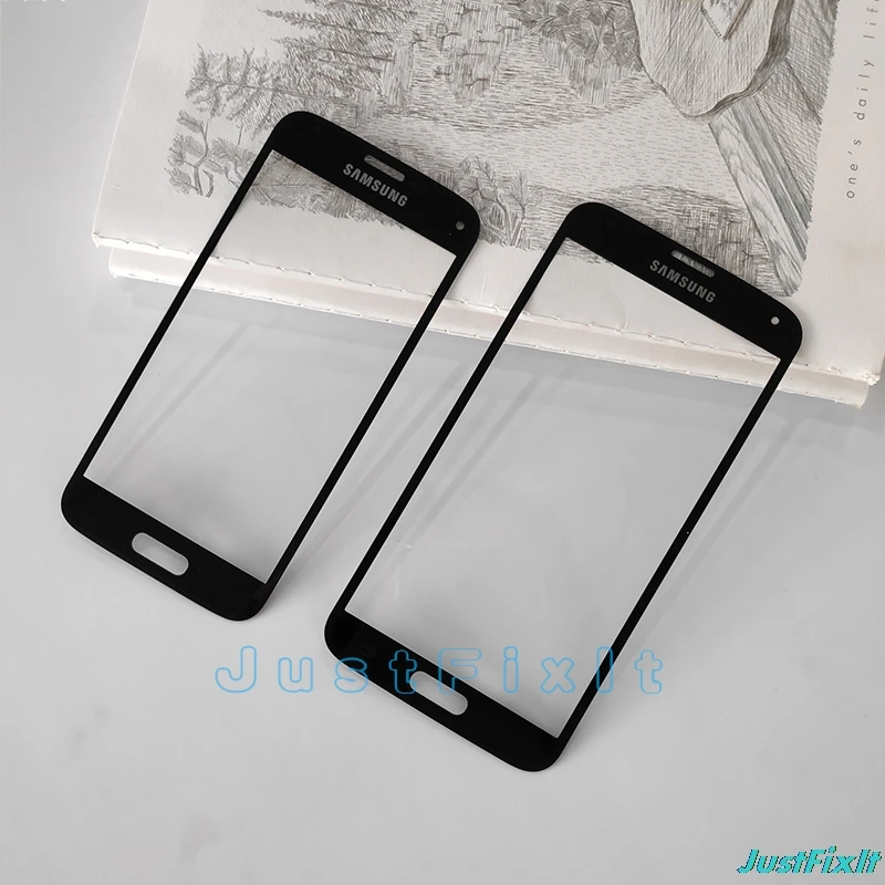 

For Samsung Galaxy S5 G900F G900I S5 Mini G800F Touchscreen Panel Front Glass Replacement LCD Display Touch Screen Glass lens