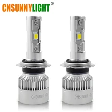 Cnsunnylight H7 H4 H11 H1 H13 H3 9005 9006 9007 9012 880 водить автомобиль Фары для авто 40 Вт 7120lm/пара 5500 К авто фары 12 В 24 В