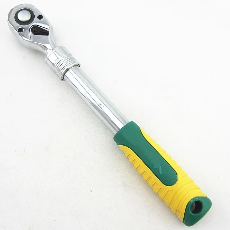 

1/2" expansion ratchet handle wrench flexible torque wrench auto truck repairing hand tool