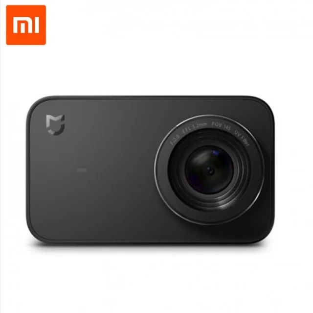 Оригинальная Спортивная камера Xiaomi Mijia 4 K, запись видео, Wi-Fi, цифровая мини Экшн-камера s 145 Wide Anglen App, камера управления - Цветной: Sport Camera 4K